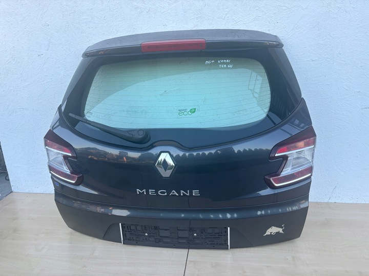 фото №8, Крышка багажника крышка зад megane iii универсал 09-15 оригинал teb66