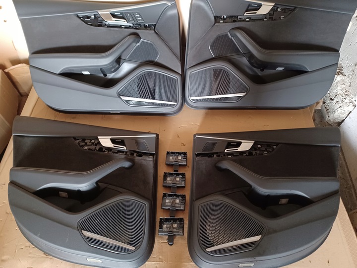 фото №9, Audi rs4 b9 8w средство сиденья диван обшивки алькантара модули