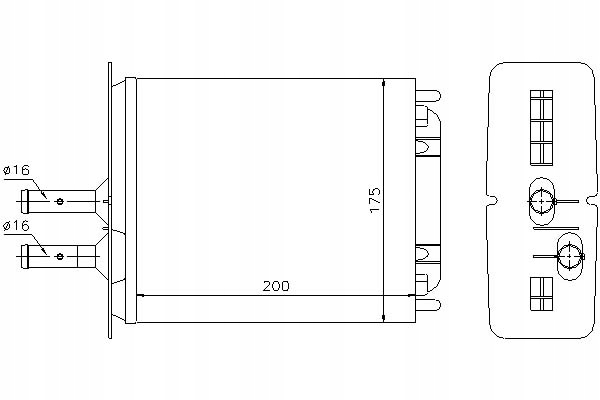 фото №12, Отопитель nissens 71439 5893932