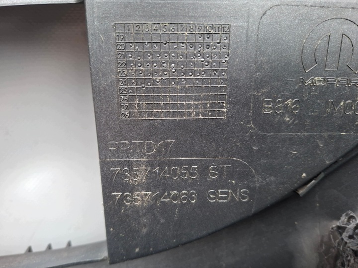 фото №10, Бампер передний перед fiat 500 e электрик ii 2020r- 735714055 pdc