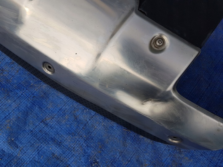 фото №9, Накладка планка дифузор бампера зад mercedes ml w164