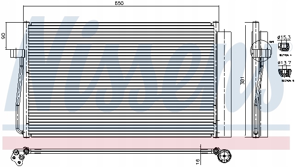 фото №12, Nissens 94747 конденсатор, кондиціонер nis 94747