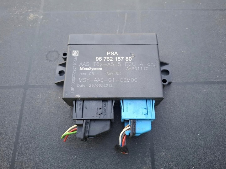 фото №1, Модуль блок керування pdc citroen c3 ii ds3 9676215780 демонтаж