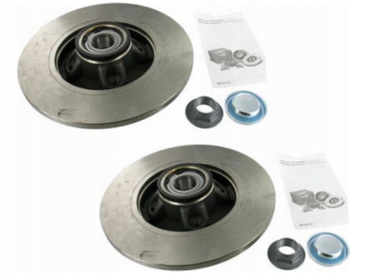 фото №1, Диски зад peugeot 5008 i 1.2-2.0 09-17 308 i 1.4-2.0 07-15