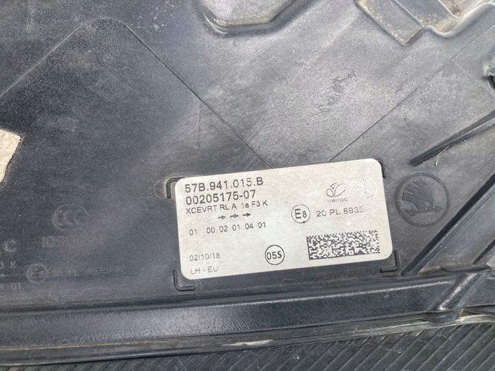 фото №8, Skoda karoq лампа лівий перед передня ліва повний led 57b941015b