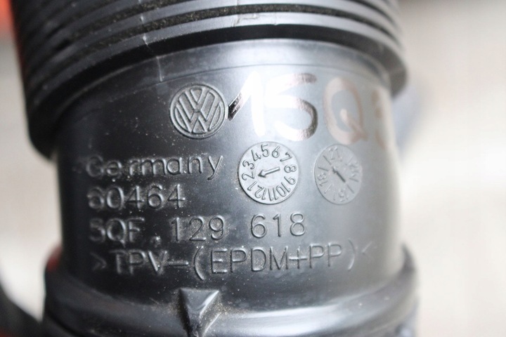 фото №9, Audi vw seat skoda захват впуск повітря ременя 5q0129254b 5q0 129 254 b кермо