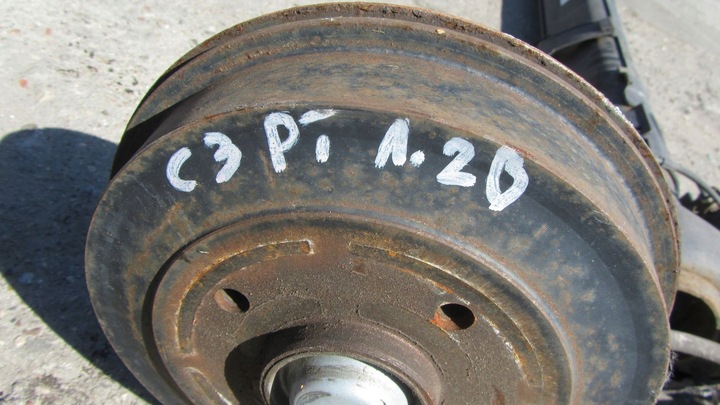 фото №7, Citroen c3 iii балка підвішування вісь зад 16-