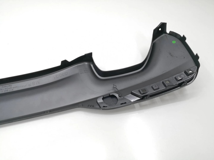 фото №7, Спойлер накладка дифузор бампера bmw 5 g30 g31 м-пакет зад