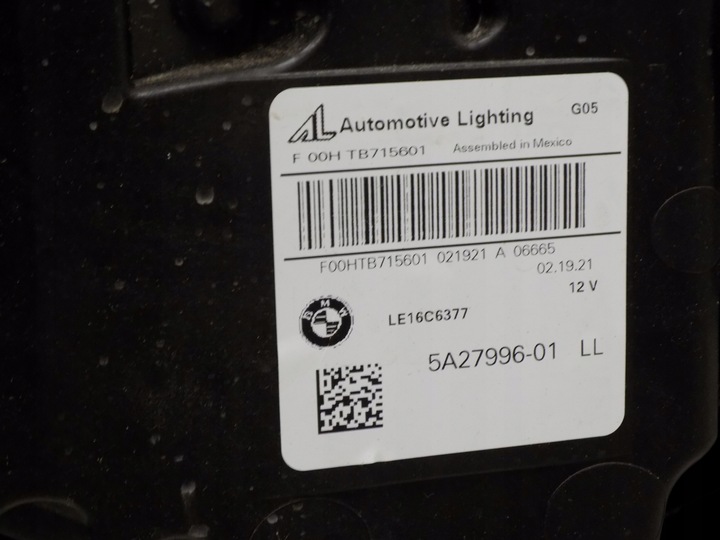 фото №9, Bmw x5 g05 x6 g06 лампа ліва права led 5a27995 lub 5a27996 eu 2021рік