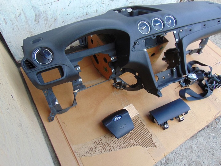 фото №5, Консоль подушки подушка безпеки ремені ford s-max mk1 європа оригінал комплект