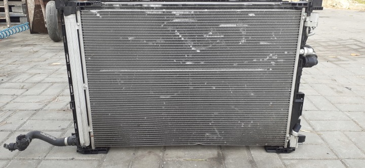 фото №4, Передняя панель радиатор kpl mercedes glc x253 2017r.