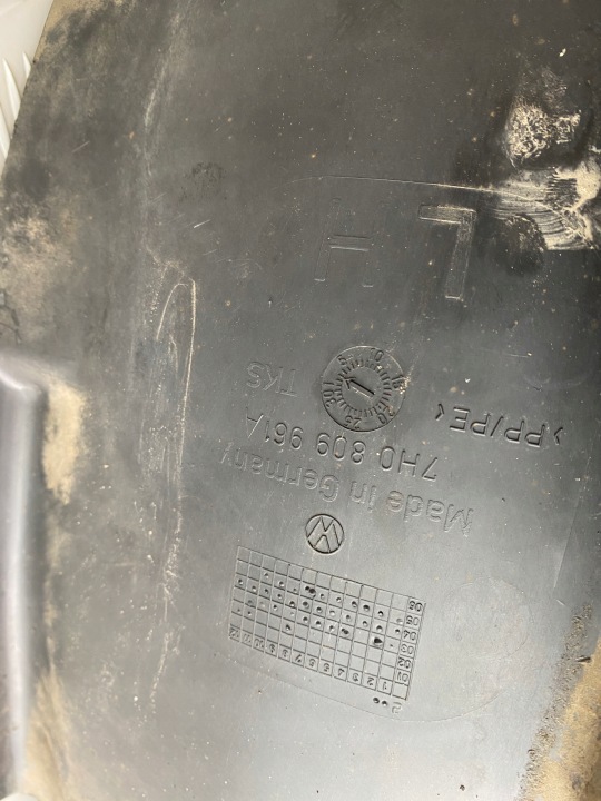 фото №6, Vw t5 03-09 підкрилок передні ліве перед 7h0809961a oem номер