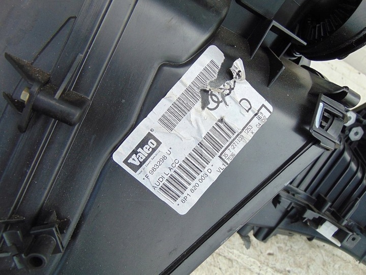 фото №7, Audi a3 ii 8p 3d 2.0fsi 04r отопитель valeo eu