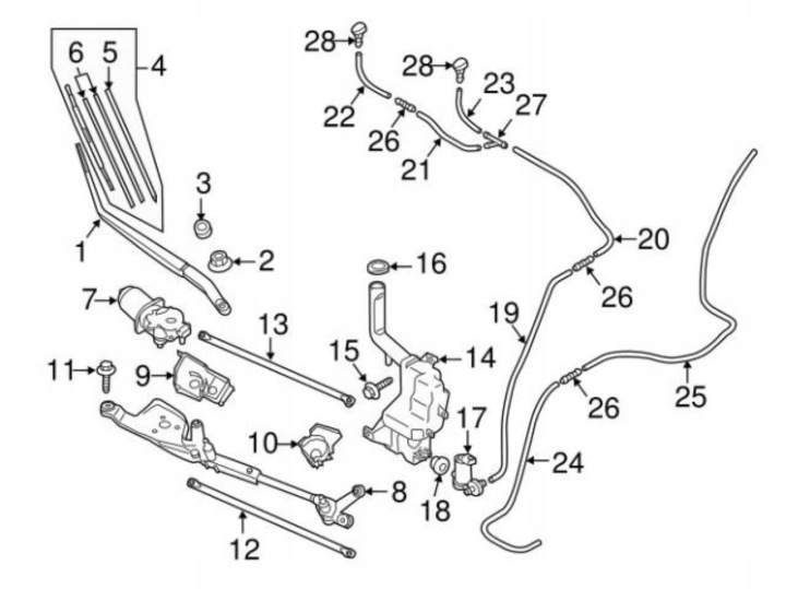 фото №10, Захист двигун двірник mazda 2 11- df7267366