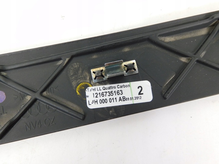 фото №11, Декори планки декоративний карбон audi a8 s8 d4 4h