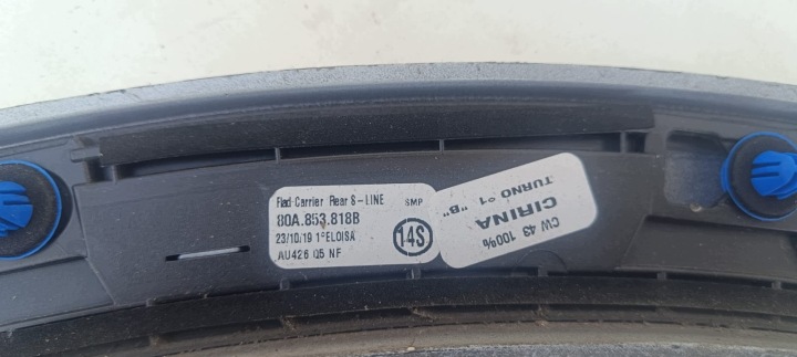 фото №9, 80a853818b audi q5 ii s-line 16-20 молдинг крила праве зад оригінал