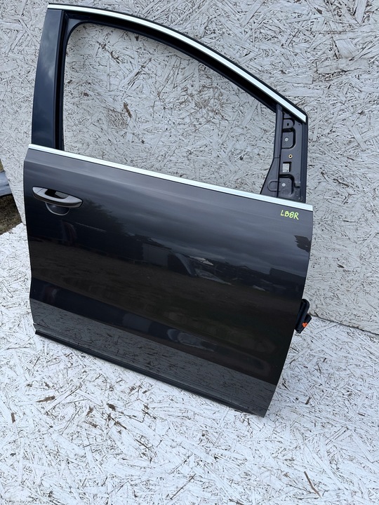 фото №1, Sharan alhambra 7n рестайлинг дверь правые передние перед коричневые lb8r