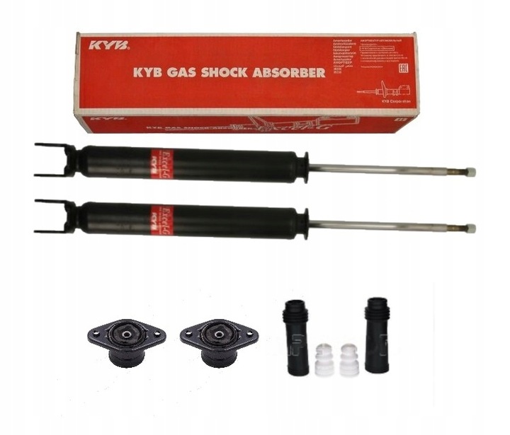 фото №1, Амортизаторы kyb зад + кронштейны kia sportage 3