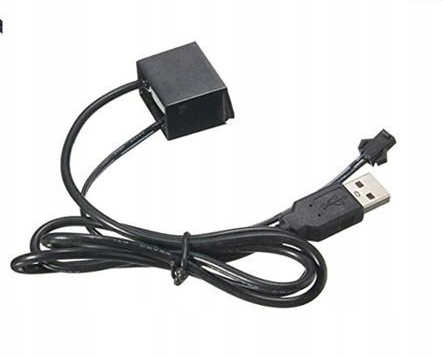 фото №5, Інвертор usb блок розпалу ксенону do волоконно-оптичний el wire