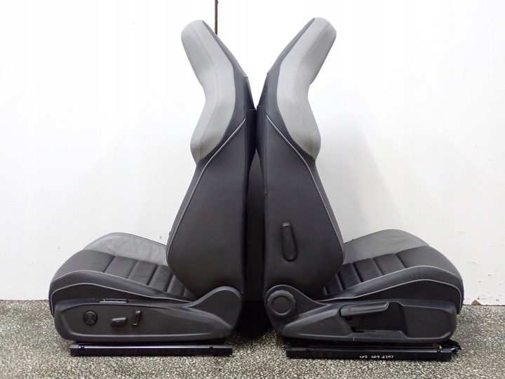 фото №9, Комплект сидений европа оригинал vw golf viii 8 gti электрические 4xboczek туннель