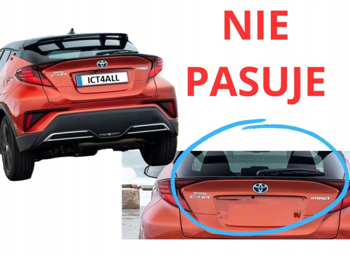 фото №7, Toyota ch-r тюнинг молдинг световая led ledbar задняя свет stop чёрная chr