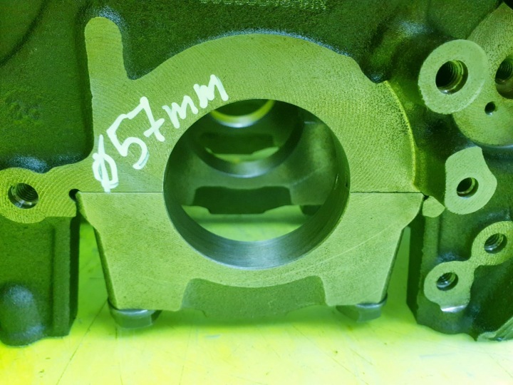 фото №10, Блок  двигуна audi a4 b8 a5 passat golf a3 8p 1.8 tfsi cab bzb cda вал 57mm