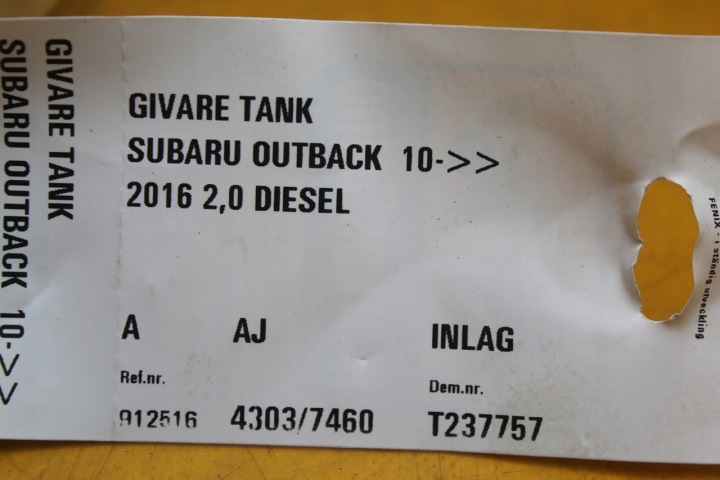 фото №12, Поплавок датчик насоса пального subaru outback v 2.0 d