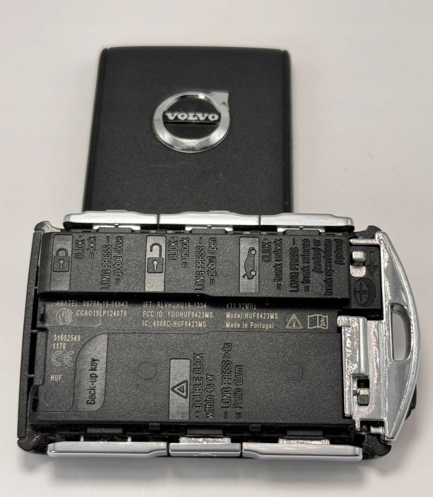 фото №6, Ключ автомобильный smart key usa oem номер volvo xc40 xc60 xc90 s90