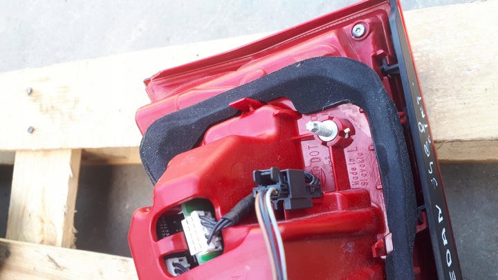 фото №10, S4 b8 рестайлинг a4 лампа левая левый зад w крышка багажника usa