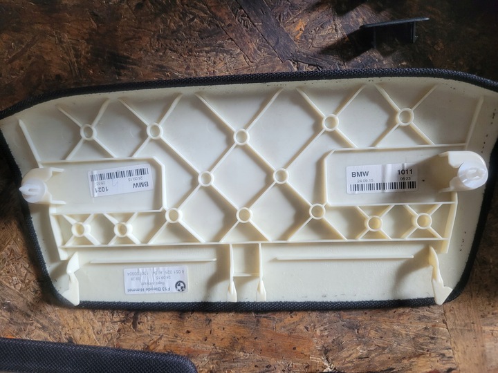 фото №10, Bmw f13 стеля чорна м-пакет захист стійок сонцезахисний козирок 8051018 8051016