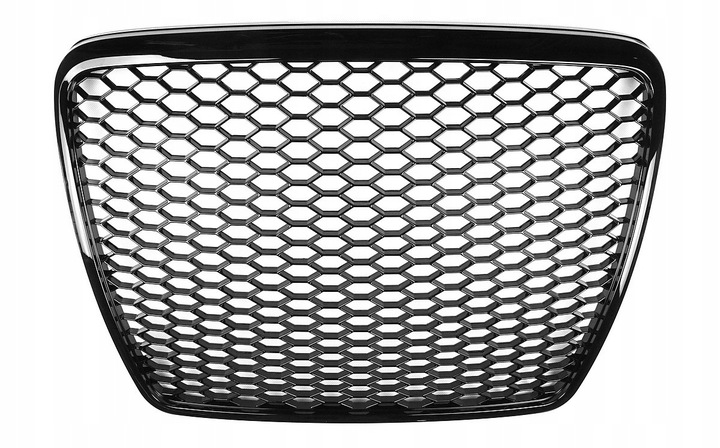 фото №2, Решітка радіатора решітка rs audi a6 c6 рестайлінг 09-11 чорний блиск