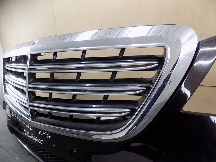 фото №7, Mercedes s клас 222 amg рестайлінг 2017- бампер переднє перед a2228856100 w222