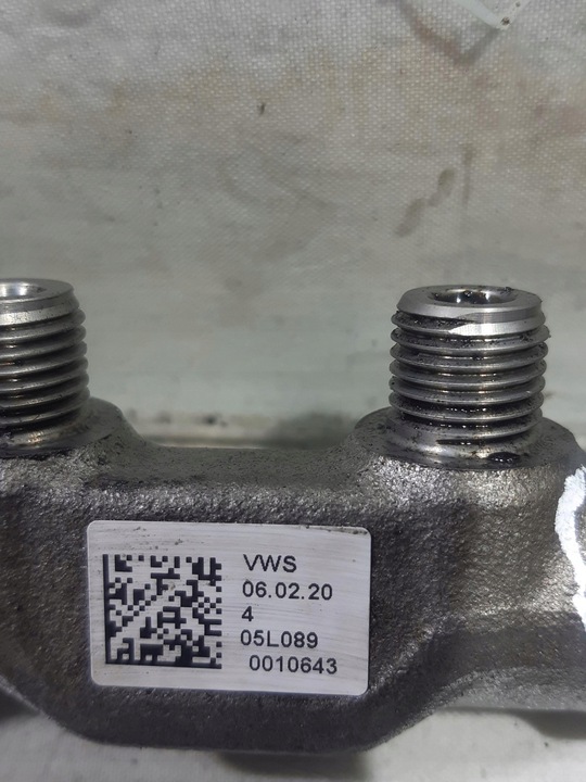 фото №8, Планка вприскувальний 05l089 vw audi skoda seat 2.0tdi