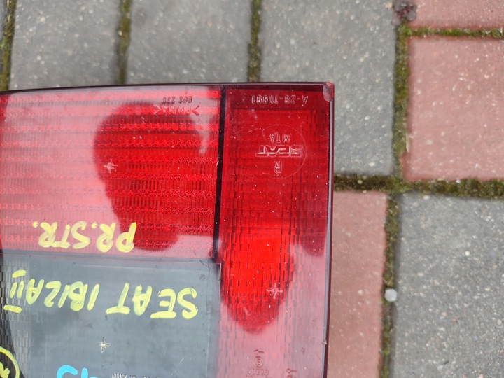 фото №10, Лампа левый зад левая задняя seat ibiza ii