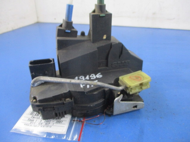 фото №7, Saab 9-3 ii замок дверь зад правые 12785552 7pin+linka замка европа