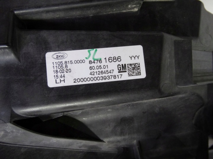 фото №16, Cadillac xt4 18-23 фара ліва повний led 84761686 оригінальна