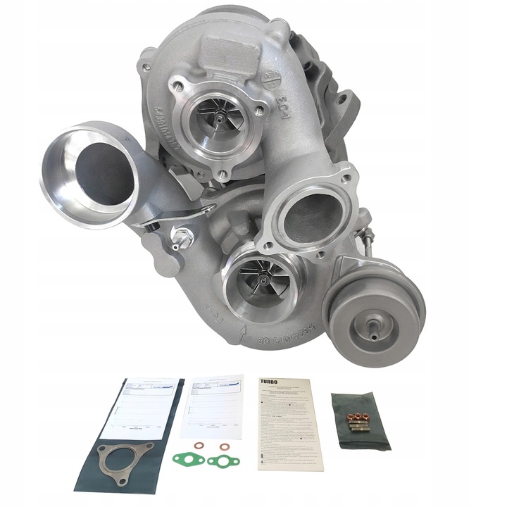 фото №9, Турбина bi turbo do mercedes b906 w639 2.2 cdi om651 2008-