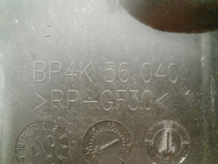 фото №7, Mazda 3 iii 1.6 citd 06-09 основание акумулятора корпус bp4k56040 16w