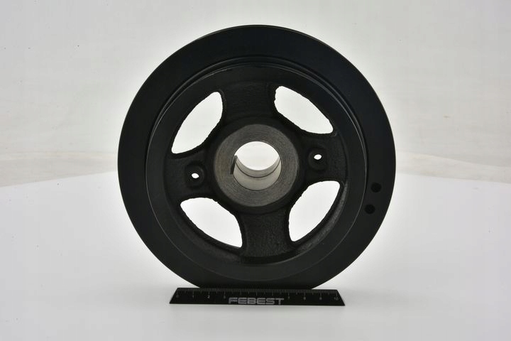 фото №13, Колесо пасове вала колінчастого yd25ddti febest nds-yd25dd