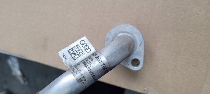 фото №8, S6 c7 4g рестайлинг шланг кондиционера 4.0 tfsi 4g0260707cd s7 4g