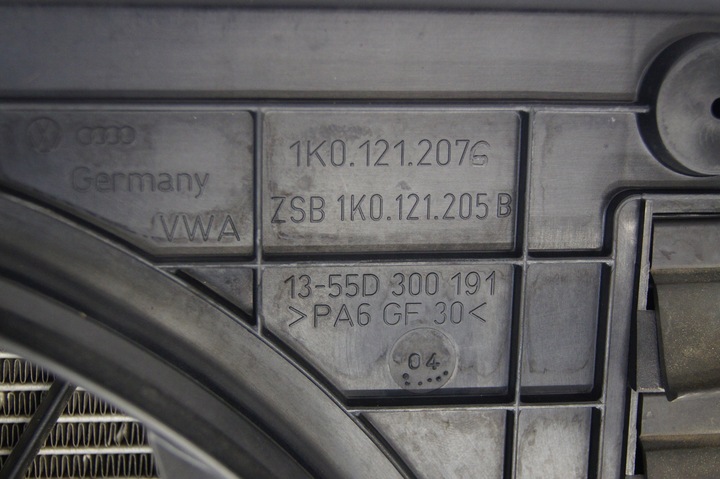 фото №11, Комплект радіатор audi a3 04r 2.0tfsi eu 1k0121207g