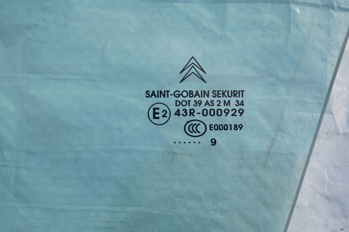 фото №2, Скло двері перед передня ліва citroen c5 iii x7