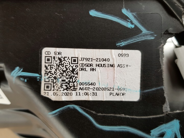 фото №14, Лампа права kia ceed iii 18- na запчастини 92102 j7050