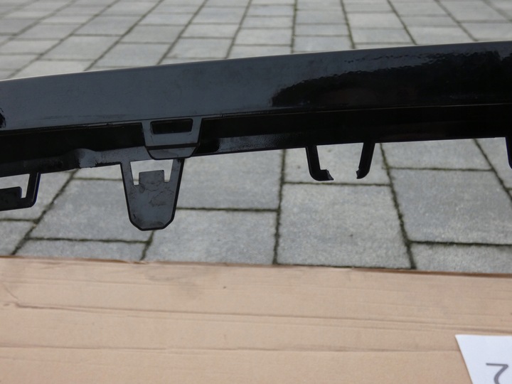 фото №9, Накладка, диффузор, спойлер бампера перед mercedes s-klasa w222 рестайлинг карбон