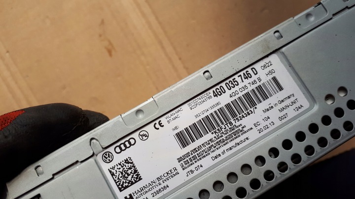 фото №10, S7 4g a7 мультимедиа станция модуль mmi a6 c7 s6