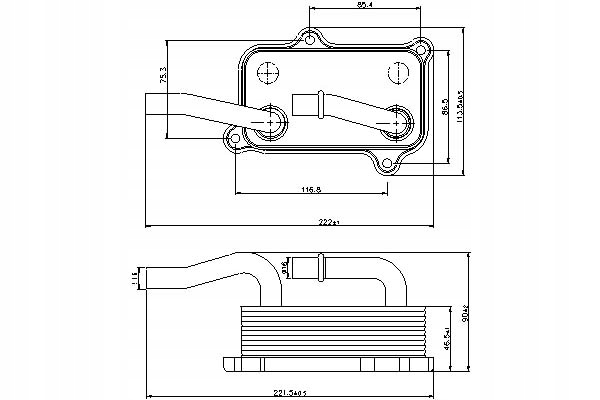 фото №1, Nissens радіаторів масла mercedes zetros c cl203