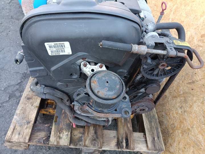 фото №9, Двигатель комплектный коробка передач volvo s40 v40 1.8 16v vvt 122km b4184s2 30616043