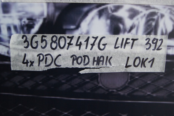 фото №9, Gd passat b8 рестайлінг sedan lok1 бампер зад задній