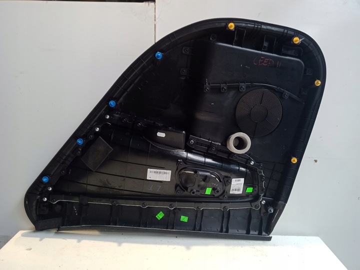 фото №7, Kia ceed ii универсал боковина обивка дверь левый зад 13r-