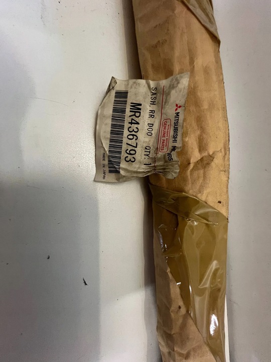 фото №14, Mitsubishi pajero iii iv длинный планка накладка дверь левый зад новая oem